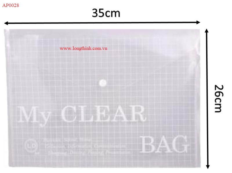 Bìa nút My Clear khổ F4 0