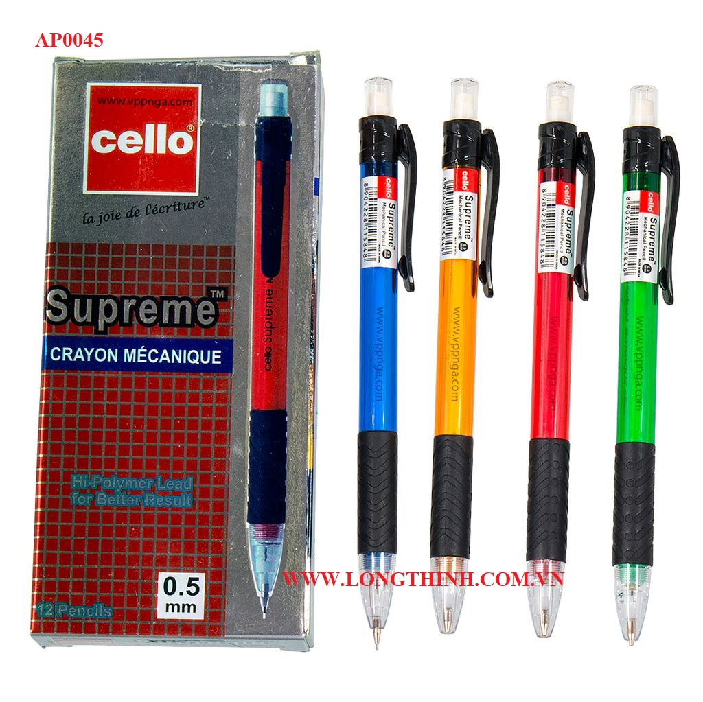 Bút chì bấm Cello Supreme 0.5mm