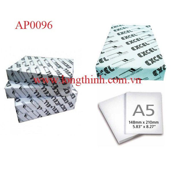 Giấy A5 EXCEL 80GSM 0