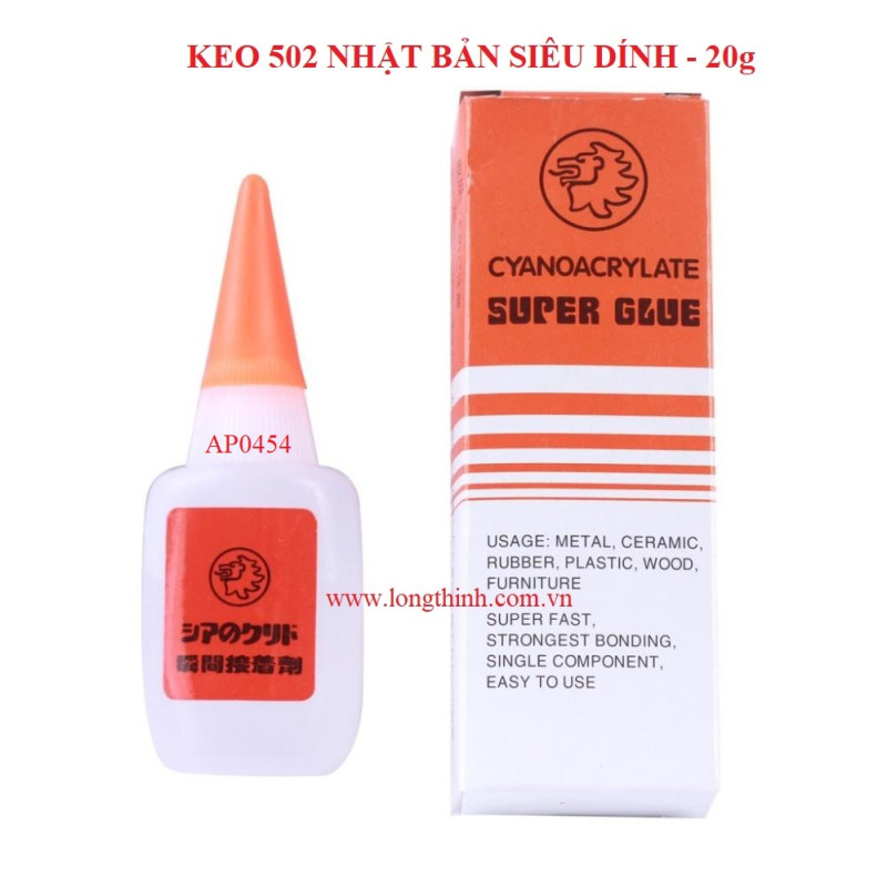 Keo dán siêu dính Sư Tử Cam 20g 0