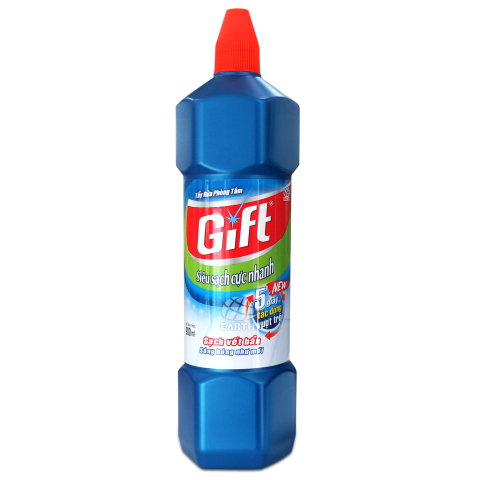 Nước tẩy nhà tắm Gift đậm đặc siêu sạch 900ml