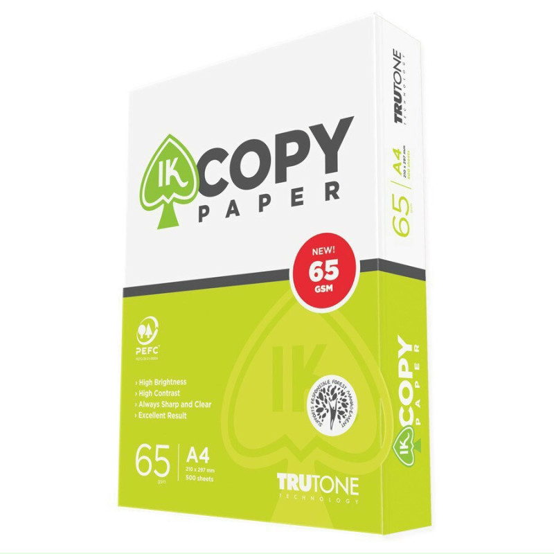 Giấy in IK Copy A4 65gsm 0