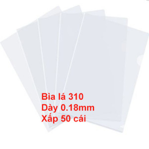 Bìa lá A4 310 dày 0.18mm
