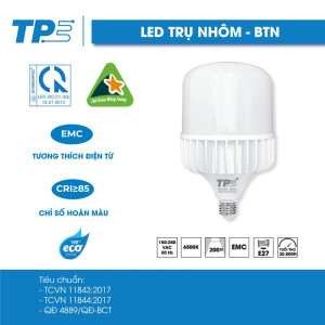 LED bulb trụ nhôm TPE 20W/30W/50W