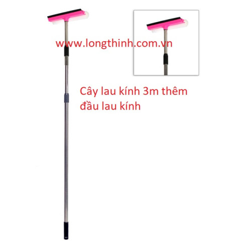 Cây lau kính 3m thêm đầu