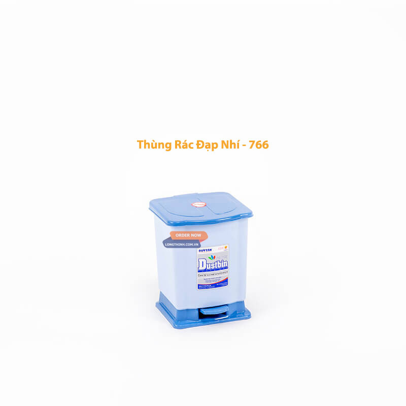 Thùng rác đạp Duy Tân 0