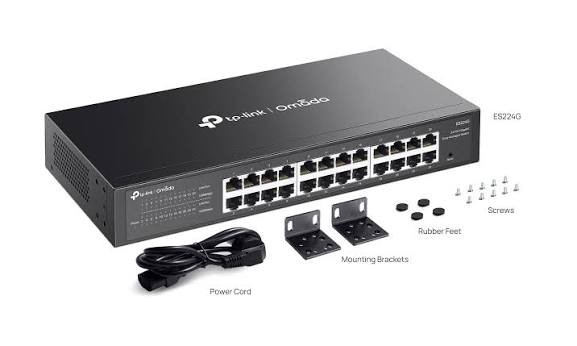Thiết bị chuyển mạch TP-Link ES224G 24 cổng 0