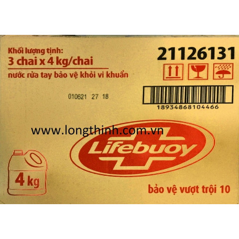 Thùng 72 cục xà bông Lifebuoy 90g