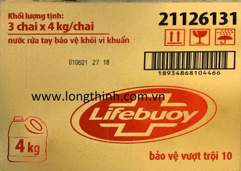 Thùng 72 cục xà bông Lifebuoy 90g 0
