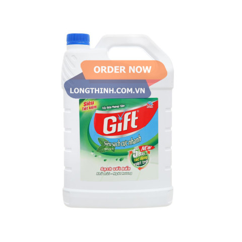 Nước tẩy nhà tắm Gift hương bạc hà 3.8kg