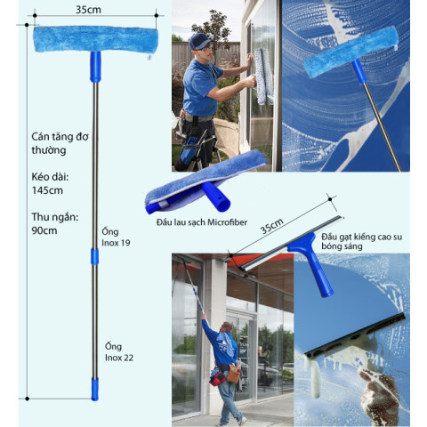 Bộ Lau Kiếng- Gạt sàn