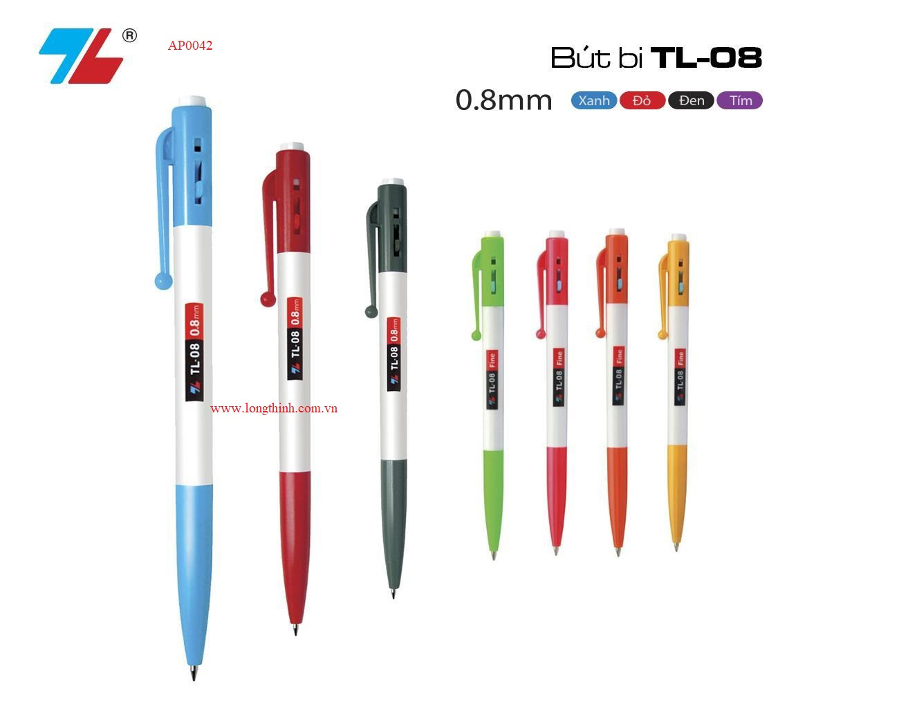 Bút bi Thiên Long TL-08