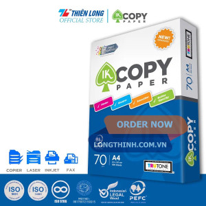 Giấy A4 IK Copy 70gsm