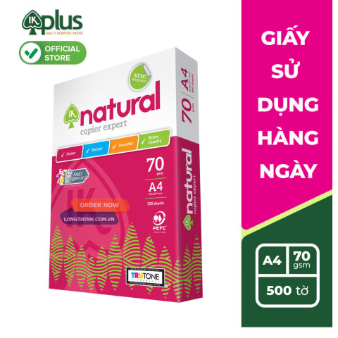 Giấy A4 IK Natural 70gsm