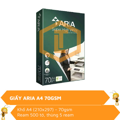 Giấy ARIA A4 70gsm