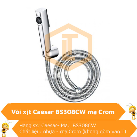 Vòi xịt Caesar BS308CW mạ Crom