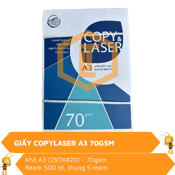Giấy COPYLASER A3 70gsm 0