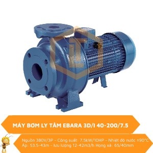 Máy bơm nước Ebara 3D/I 40-200/7.5