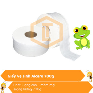 Giấy vệ sinh Alcare 700g (cuộn lớn)