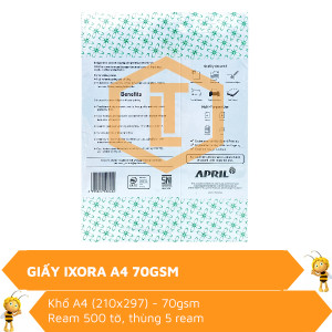 Giấy IXORA A4 70gsm
