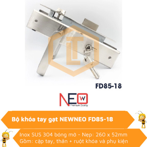 Bộ khóa tay gạt NewNeo FD85-18