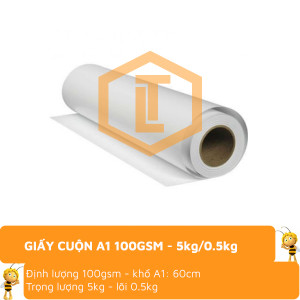 Giấy cuộn A1 100gsm - 5kg