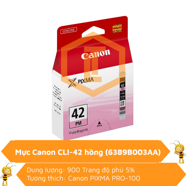 Mực Canon CLI-42 hồng 6389B003AA 0