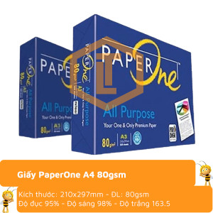 Giấy PaperOne A3 80gsm