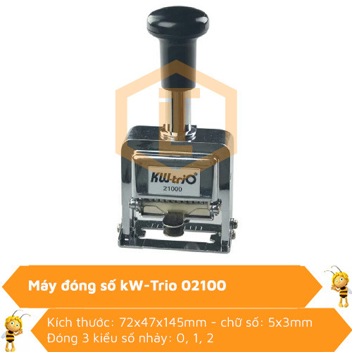 Máy đóng số nhảy tự động 10 số Kw-Trio 02100 0
