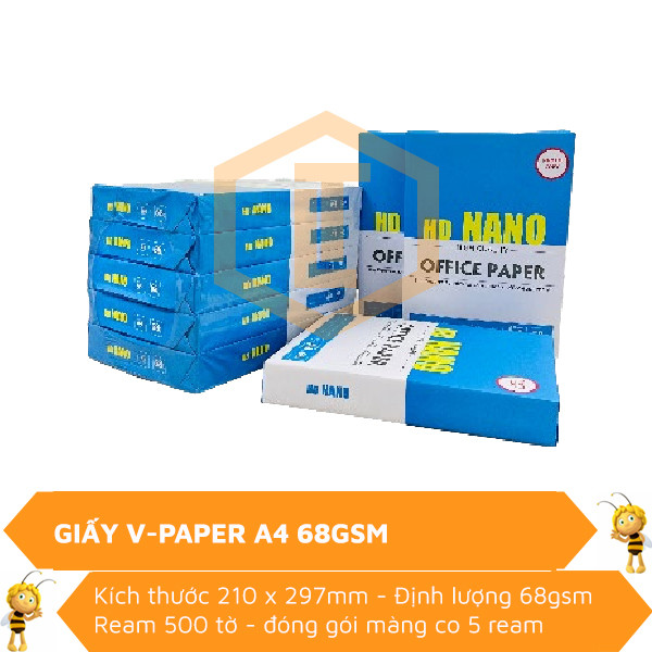 Giấy NanoHD A4 68gsm