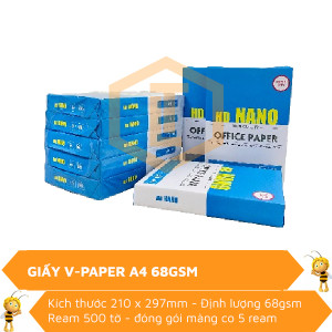 Giấy NanoHD A4 68gsm