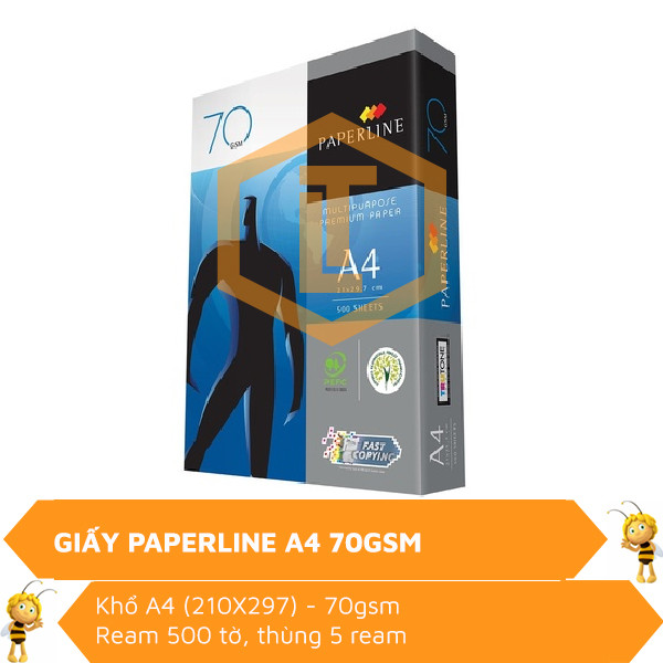 Giấy PAPERLINE A4 70gsm