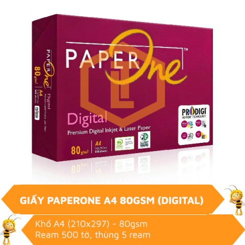 Giấy PaperOne A4 80gsm DIGITAL