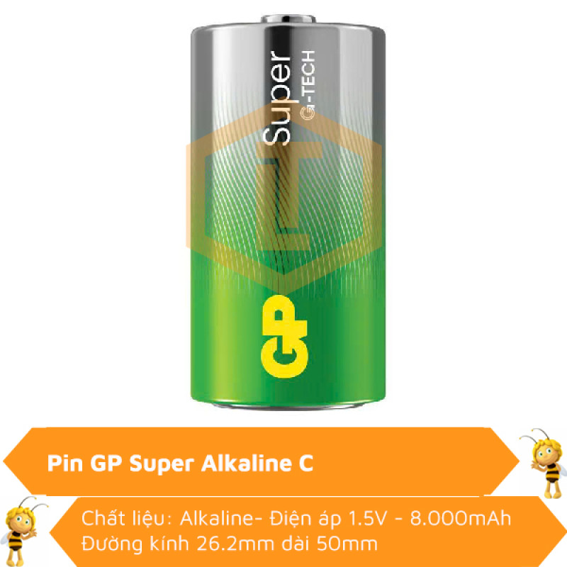 Pin trung Alkaline C 0