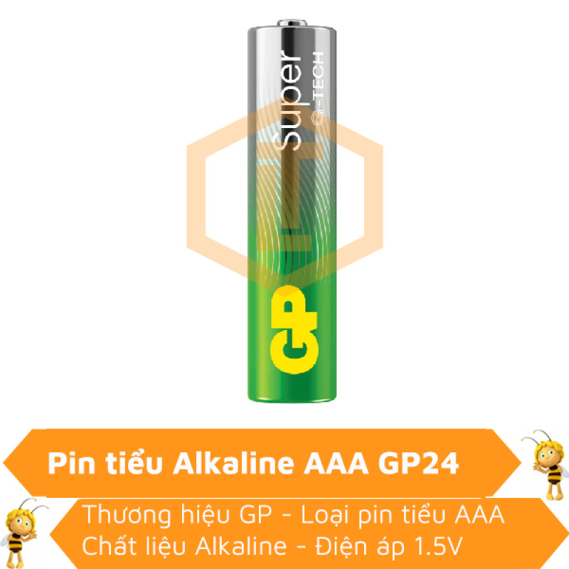 Pin tiểu Alkaline AAA GP24 0