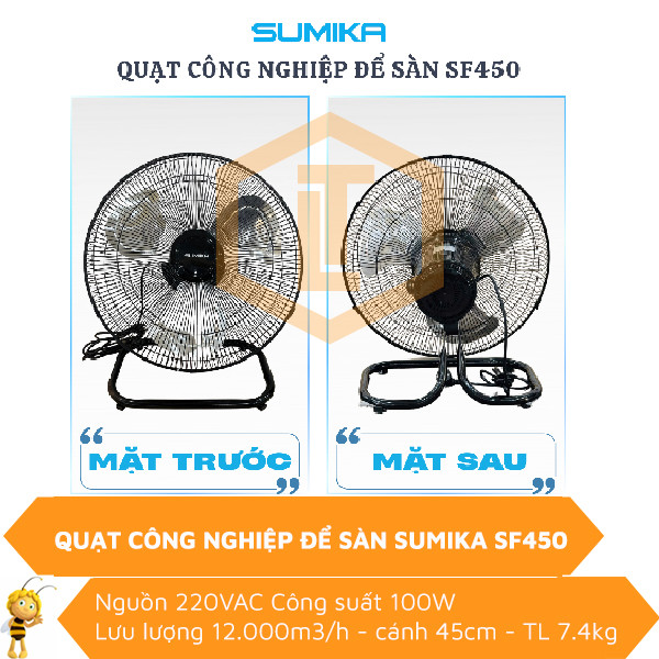 Quạt sàn công nghiệp SUMIKA SF450 0