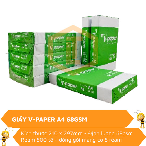 Giấy V-Paper A4 68gsm 0