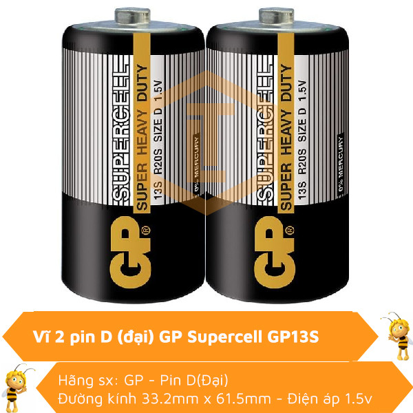 Vĩ 2 pin D (đại) Supercell D GP13S 0