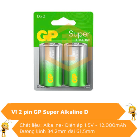 Vĩ 2 pin Đại Alkaline D