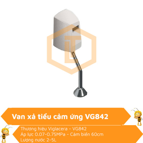 Van xả tiểu cảm ứng Viglacera VG842