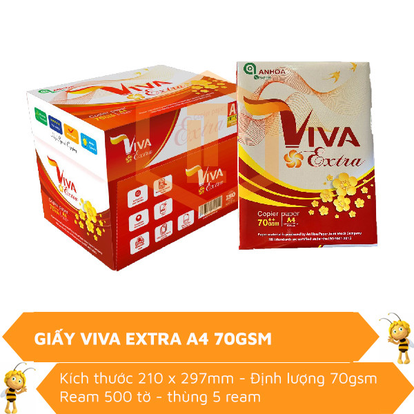 Giấy VIVA EXTRA A4 70gsm