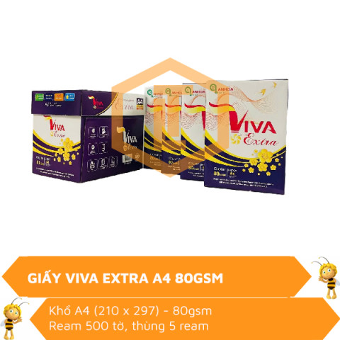 Giấy VIVA EXTRA A4 80gsm