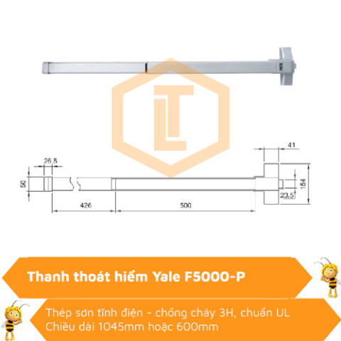 Thanh thoát hiểm Yale F5000-P