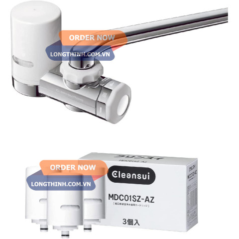 Lọc nước Mitsubishi MD101 kèm 3 lõi MDC01SZ-AZ