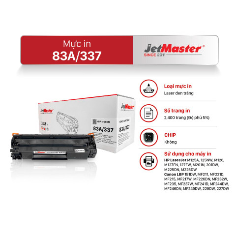 Hộp mực in JetMaster 83A/337