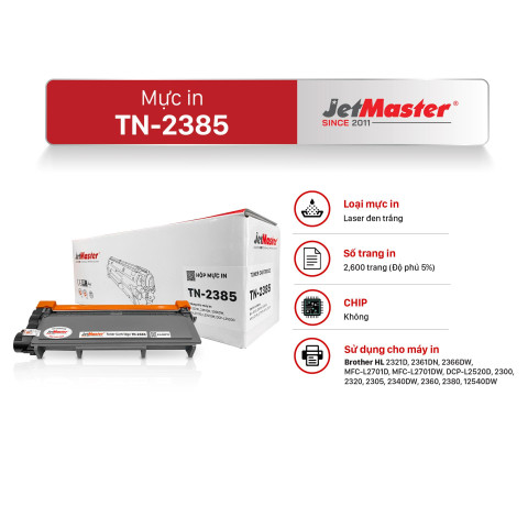 Hộp mực in JetMaster TN-2385