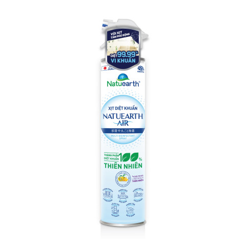 Xịt diệt khuẩn Natuearth air 500ml