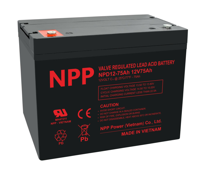 Ắc quy đa dụng NPP NPD12-5Ah 12V5Ah 0