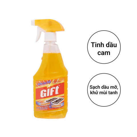 Xịt lau Bếp Gift 540ml