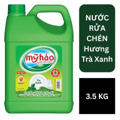 Nước rửa chén Mỹ Hảo trà xanh3.5kg 0